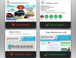Bank Kalbar Imbau Warga Waspadai Giveaway Palsu