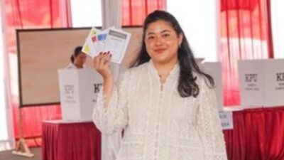 Cucu Megawati, Diah Pikatan Orissa Putri Haprani (Pinka Haprani) resmi menjadi anggota DPR RI periode 2024-2029/Scsht WAG.