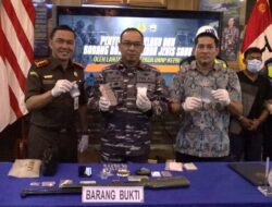 TNI AL Gagalkan Peredaran Sabu di Perairan Kepri
