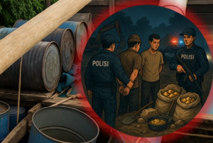 Polres Pontianak Amankan Perdagangan Emas Ilegal! Tambang Ilegalnya Juga Akan Diberantas?