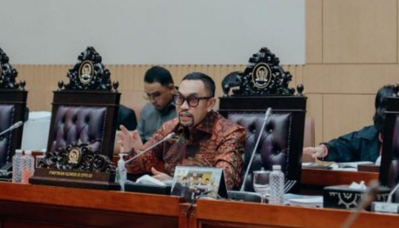 Ahmad Sahroni, Wakil Ketua Komisi III DPR-RI sekaligus selaku Ketua Panja Penegakkan Hukum Mafia Tanah DPR-RI. (Dok. ist)