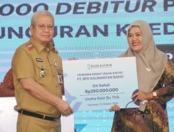 Bank Kalbar Salurkan Rp 580 Miliar KUR, Fokus Dampingi UMKM Naik Kelas