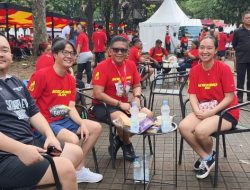 Hasto Kristiyanto dan Cucu Megawati Tinjau Produk Kreatif di Soekarno Run 2026