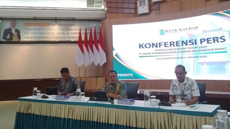 Rokidi sebut 2025 tahun terberat bagi lembaga keuangan. Namun, kinerja Bank Kalbar 2025 mencatat pertumbuhan kredit 7,18% menjadi Rp18,07 triliun. (Dok. Mira//Faktakalbar.id)