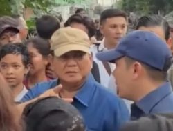 Aksi Blusukan Prabowo di Bantaran Rel Senen: Janjikan Hunian Layak Tengah Kota