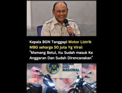 Menguji Pembelaan BGN Soal Pengadaan Motor Listrik untuk Kepala SPPG