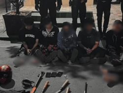 Tiga Pemuda Ciledug Bawa Celurit Diringkus Tim Patroli Polda Metro Jaya