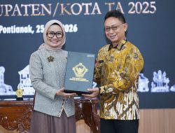Pemkot Pontianak Raih WTP ke 15 Atas Laporan Keuangan Daerah Tahun 2025