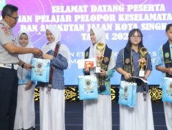 Pelajar Pelopor Keselamatan Lalu Lintas Singkawang Ciptakan Inovasi Digital Berkendara