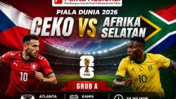 Prediksi Ceko vs Afrika Selatan Piala Dunia 2026: H2H, Susunan Pemain, Skor Akhir dan Link Live Streaming