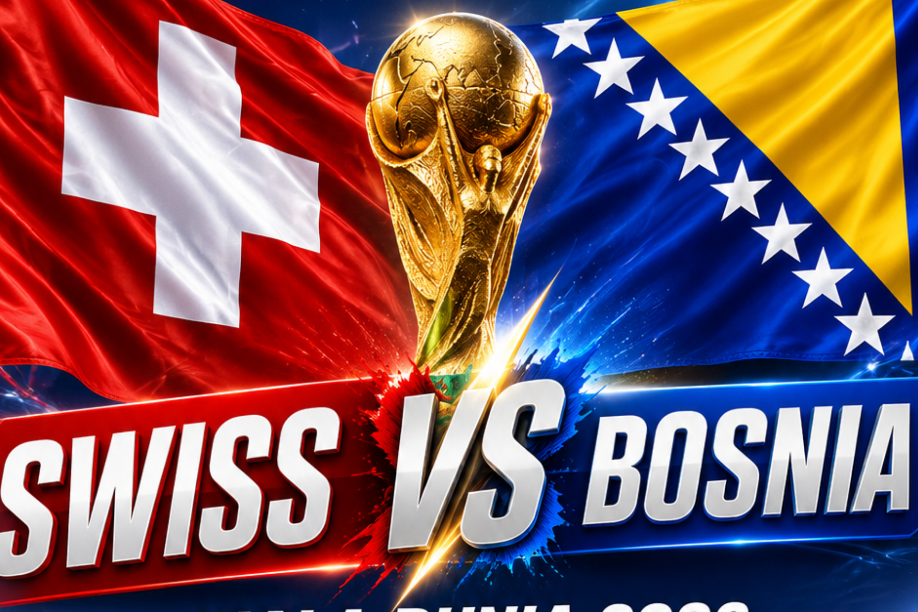 Prediksi Swiss vs Bosnia di Piala Dunia 2026: H2H, Susunan Pemain, Skor, dan Link Live Streaming