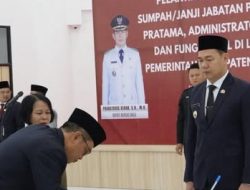 Sebanyak 58 Pejabat Daerah Resmi Menempati Posisi Baru Pada Pelantikan ASN Kapuas Hulu