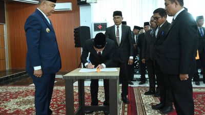 Bupati Ketapang Tegaskan Pentingnya Integritas Saat Pimpin Pelantikan Pejabat Pemkab Ketapang