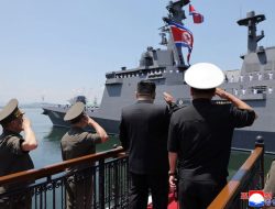 Korut Percepat Modernisasi Armada Laut, Kim Jong Un Targetkan Dua Kapal Perang Baru Tiap Tahun