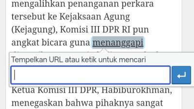 Tutorial Memasukkan Link ke Dalam Tulisan Artikel dengan Mudah