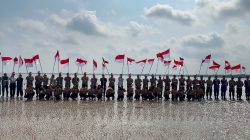 Tiba di Pesisir Pelalawan, Ekspedisi Merah Putih Presisi Polda Riau Perkuat Polsek di Wilayah Terluar