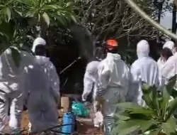 Buih di Mulut Mayat Sutrimo Diteliti di Lab Forensik
