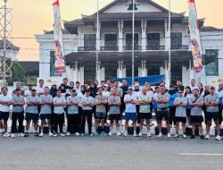 BRI Tenggarong Tingkatkan Kolaborasi dengan Adhyaksa Runners Kukar Melalui Olahraga Bersama
