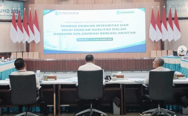 Gelar Rapim Cawu II 2026, Bank Kalbar Evaluasi Kinerja Tengah Tahun dan Berikan Penghargaan Cabang Terbaik