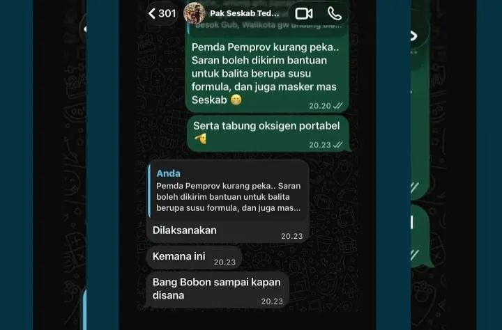 Respons Cepat Prabowo Disorot, Publik Pertanyakan Kepekaan Pemprov Kalteng