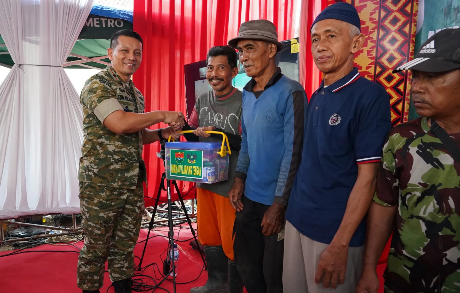 Korem 043/Gatam Mulai Pembangunan Jembatan Perintis Garuda Tahap VIII