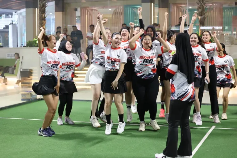 PDIP Lampung Nyalakan Semangat Sumpah Pemuda dalam Merah Muda Fest Mabar Padel
