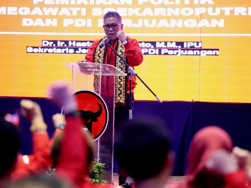 Konsolidasi Internal PDIP se-Lampung: Hasto Sebut Keteguhan Megawati adalah Penyemangat Seluruh Kader