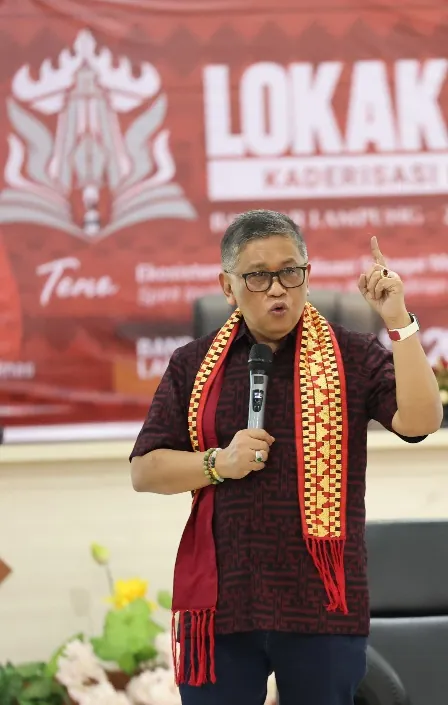 Hasto ke Kader GMNI Lampung: Bung Karno Menggembleng Diri dengan Buku, Kini Ada "University of Internet"