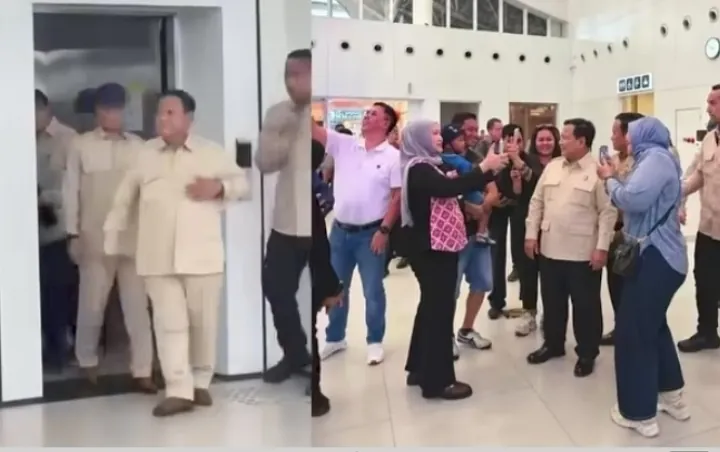 Foto Prabowo Disambut Warga di Stasiun Whoosh Padalarang Picu Polemik, Ternyata Dokumentasi Lama