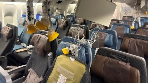 Seorang Warga Inggris Tewas, Pesawat Singapore Airlines SQ 321 Turbulensi
