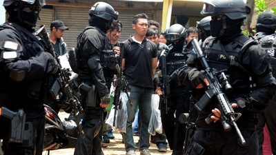 Tukang Bubur Ternyata Terduga Teroris yang Diciduk Densus 88 di Karawang, Pelaku Dikenal Pendiam