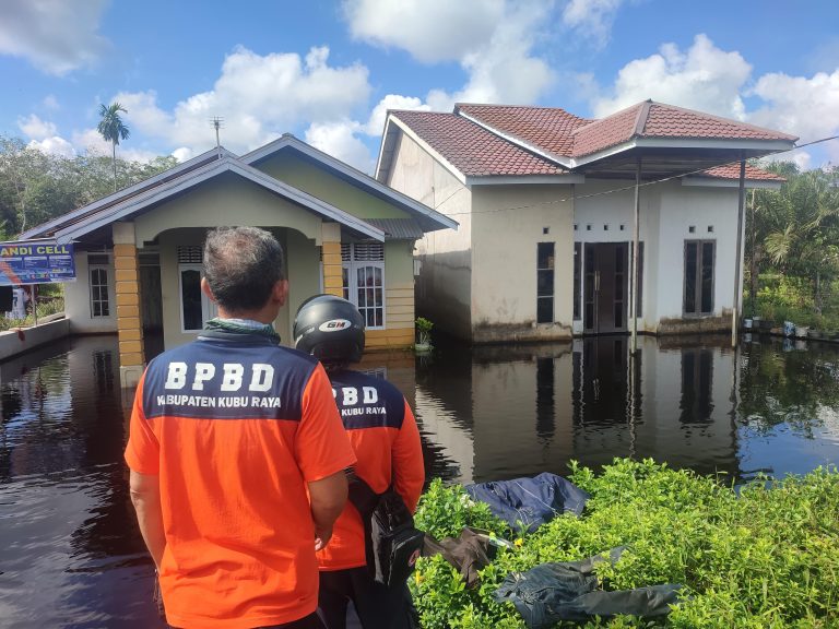 Dua Desa di Kubu Raya Masih Terendam Banjir
