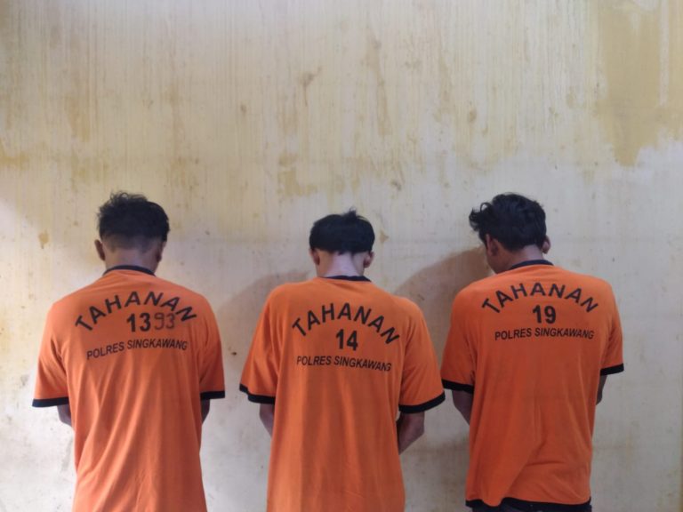 Tiga Maling Diciduk, Bengkas Bengkel Las di Singkawang
