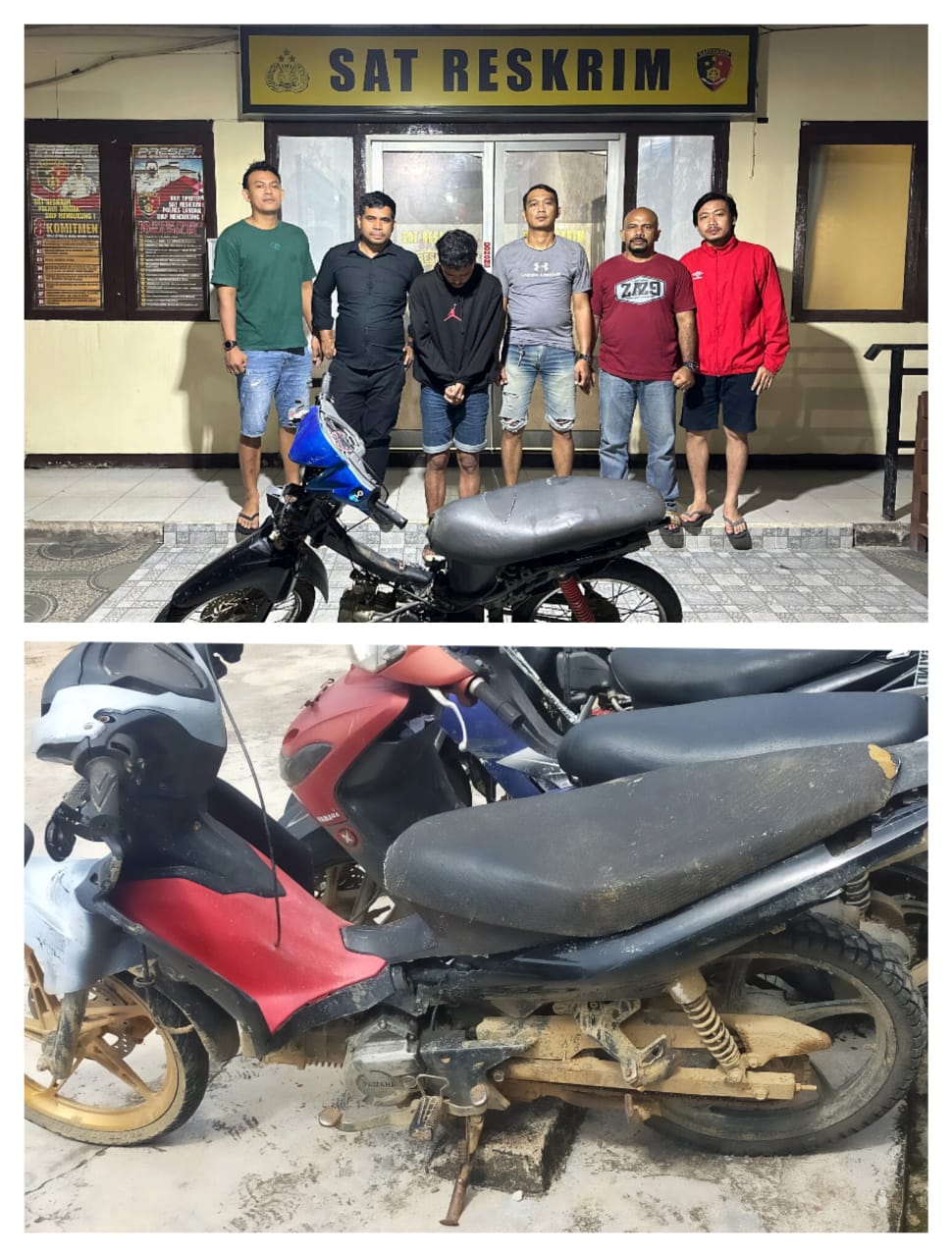 Polisi Ciduk Pelaku Curanmor Berusia 15 Tahun di Landak