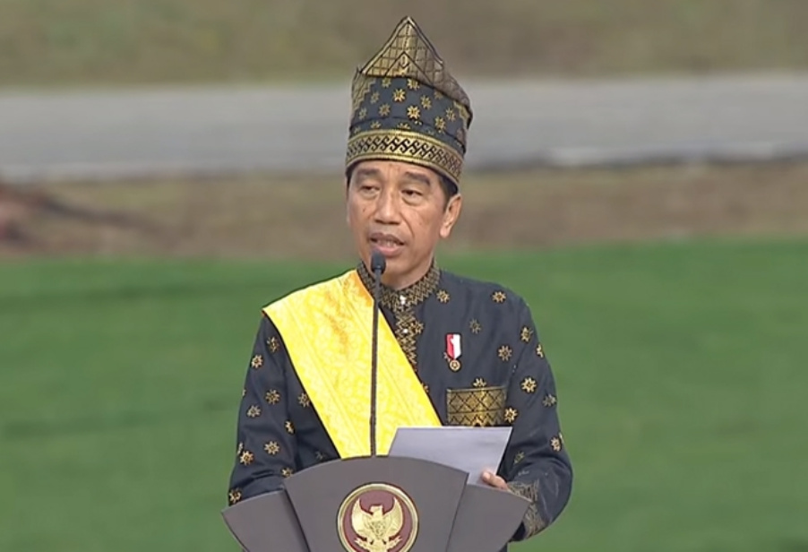 Pimpin Upacara Hari Lahir Pancasila, Jokowi Pakai Baju Teluk Belanga
