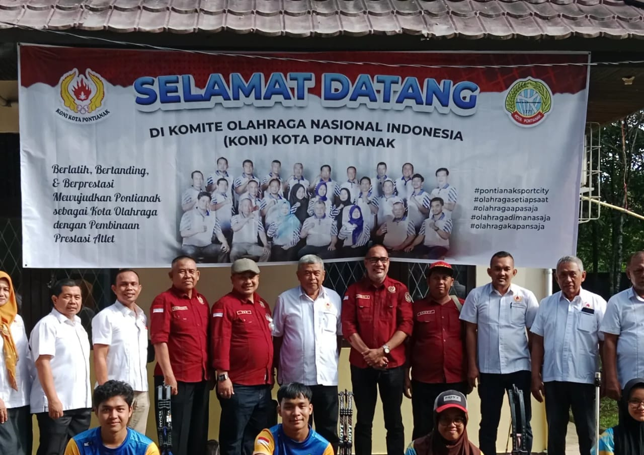 KONI dan Diaporapar Pontianak Sambut Positif Studi Tiru Kinerja yang Dilakukan KONI Kutai Kertanegara