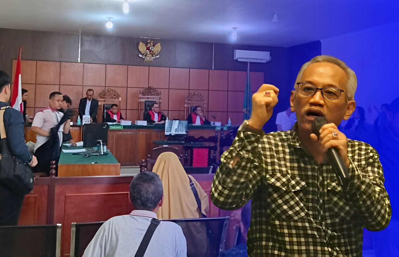 Seorang Terdakwa Mangkir Saat Sidang, Pengamat Tegaskan Proses Hukum Harus Transparan : Ini Tak Adil