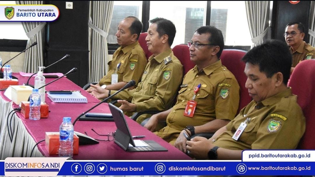 Pj Bupati Barito Utara Didampingi Sekda Barut, Jalani Evaluasi Capaian Kinerja Triwulan III tahun 2024 di Itjen Kemendagri