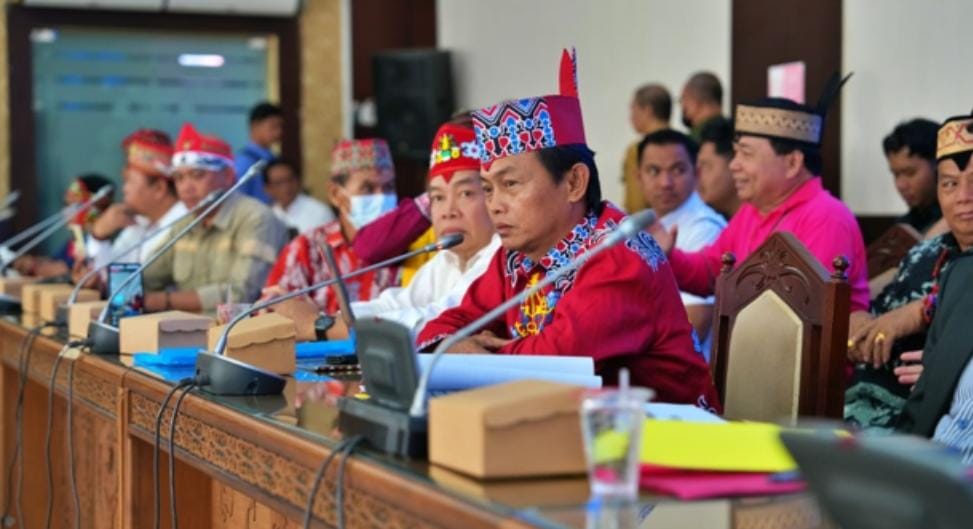 Tolak Calon Kepala Daerah 2024 yang Bukan Asli Putra Dayak, HBD Audensi ke DPRD Kalteng