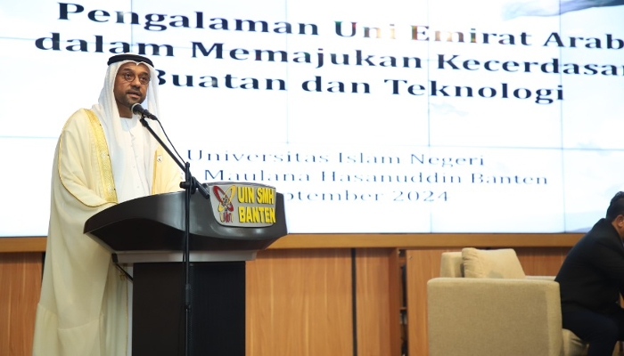 Sampaikan Orasi Ilmiah, Duta Besar Aldhaheri Paparkan Pencapaian UEA di Bidang Kecerdasan Buatan dan Teknologi