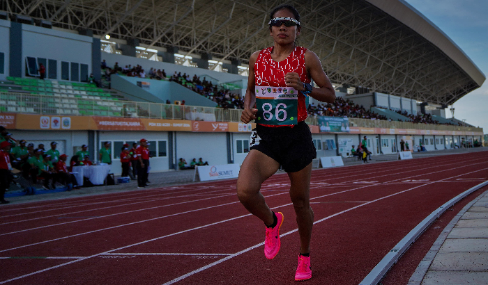 Sampai Overlap, Odekta Elvina Naibaho Persembahkan Emas Pertama untuk DKI dari Cabor Atletik