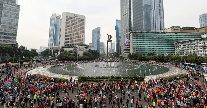 Siang Ini Mayoritas Wilayah Jabodetabek Berawan dan Hujan Ringan di malam Hari