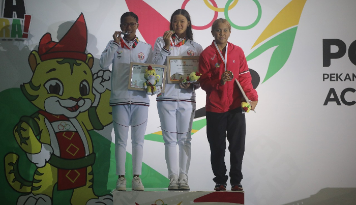 Raih Emas, Florence Candrea Pecahkan Rekor PON di Cabor  50 Meter Gaya Punggung