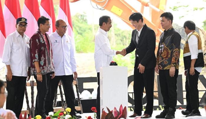 Presiden Jokowi Groundbreaking Delonix Nusantara, Bukti Kepercayaan Investor  asal china