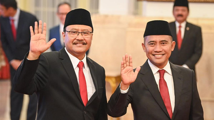 Presiden Jokowi Resmi Lantik Gus Ipul Sebagai Mensos dan Eddy Hartono Sebagai Kepala BNPT