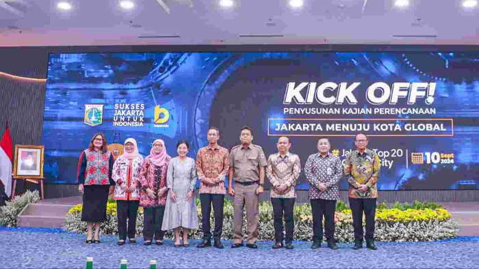 Resmi, Pj Heru Kick-Off Penyusunan Kajian Perencanaan Jakarta Menuju Kota Global