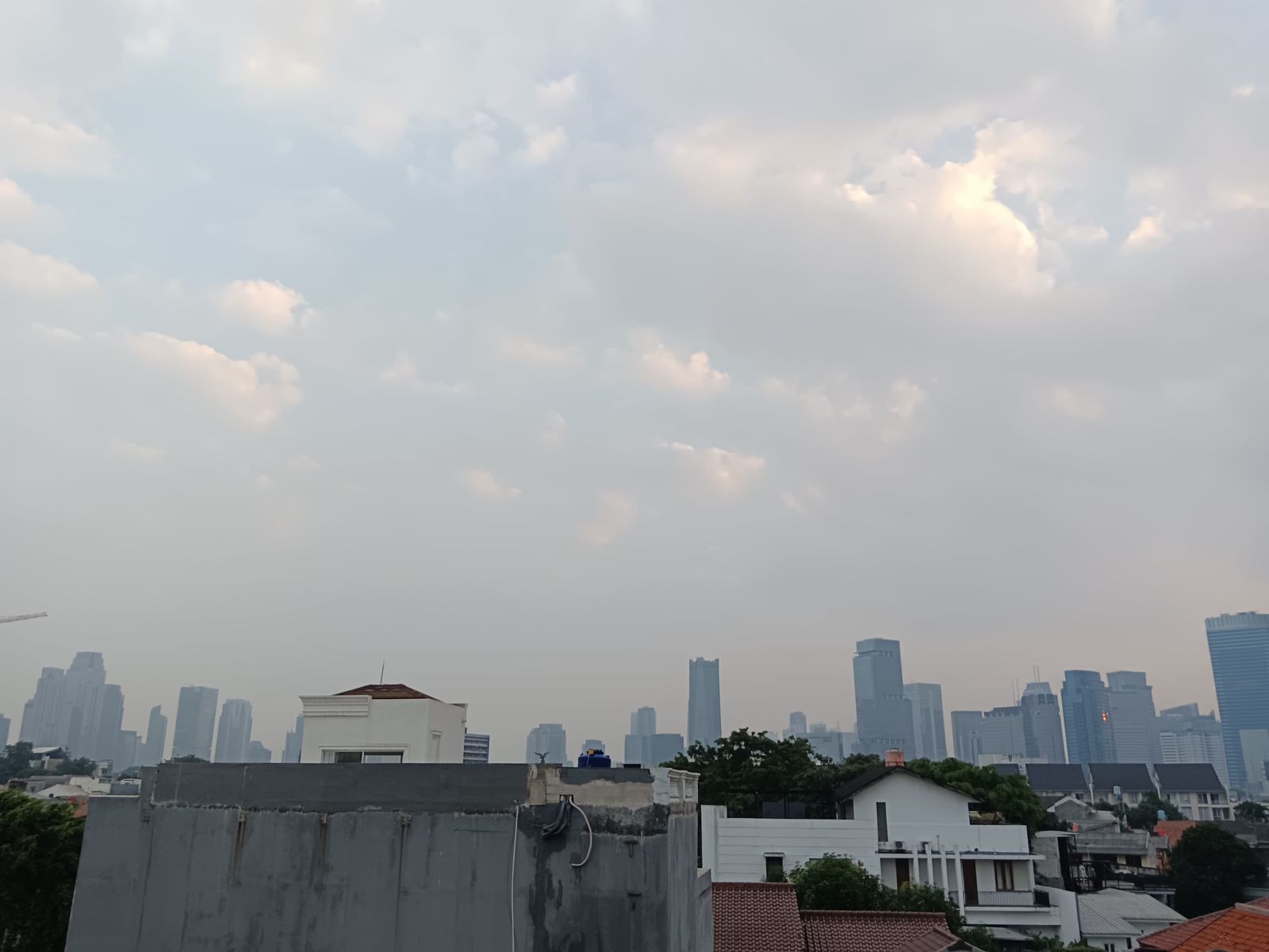Wilayah Jakarta Pagi Ini Didominasi Awan Tebal, Siang Hingga Malam Diprediksi Cerah Berawan