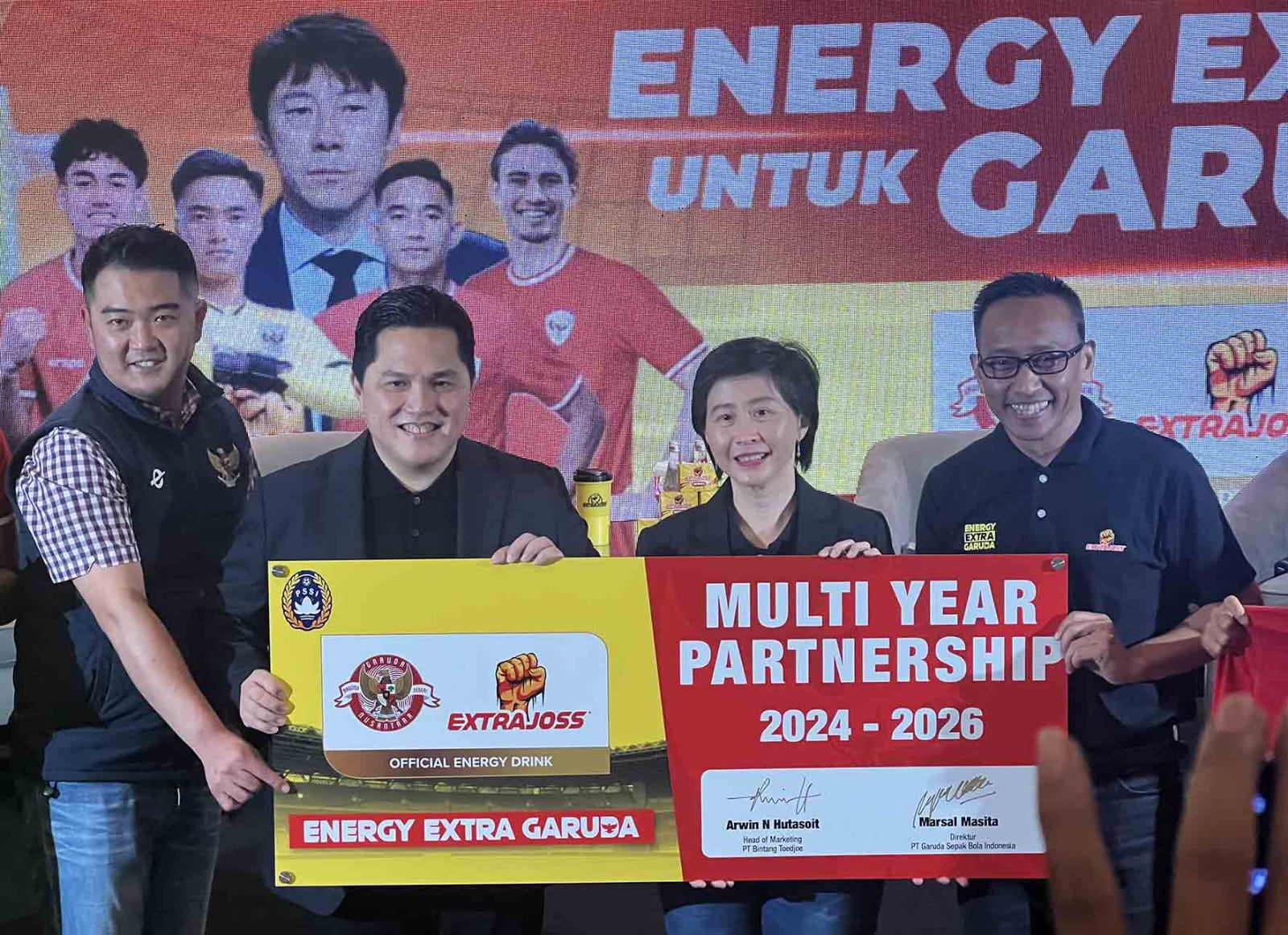 Momen 30 Tahun, ExtraJoss Ajak Masyarakat Indonesia Beri Energy Extra untuk Garuda Menuju Pentas Dunia