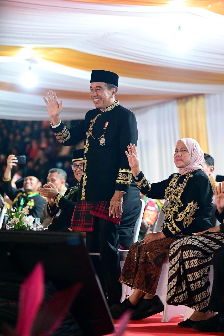 Presiden Jokowi Buka MTQ Nasional XXX Tahun 2024 di Samarinda
