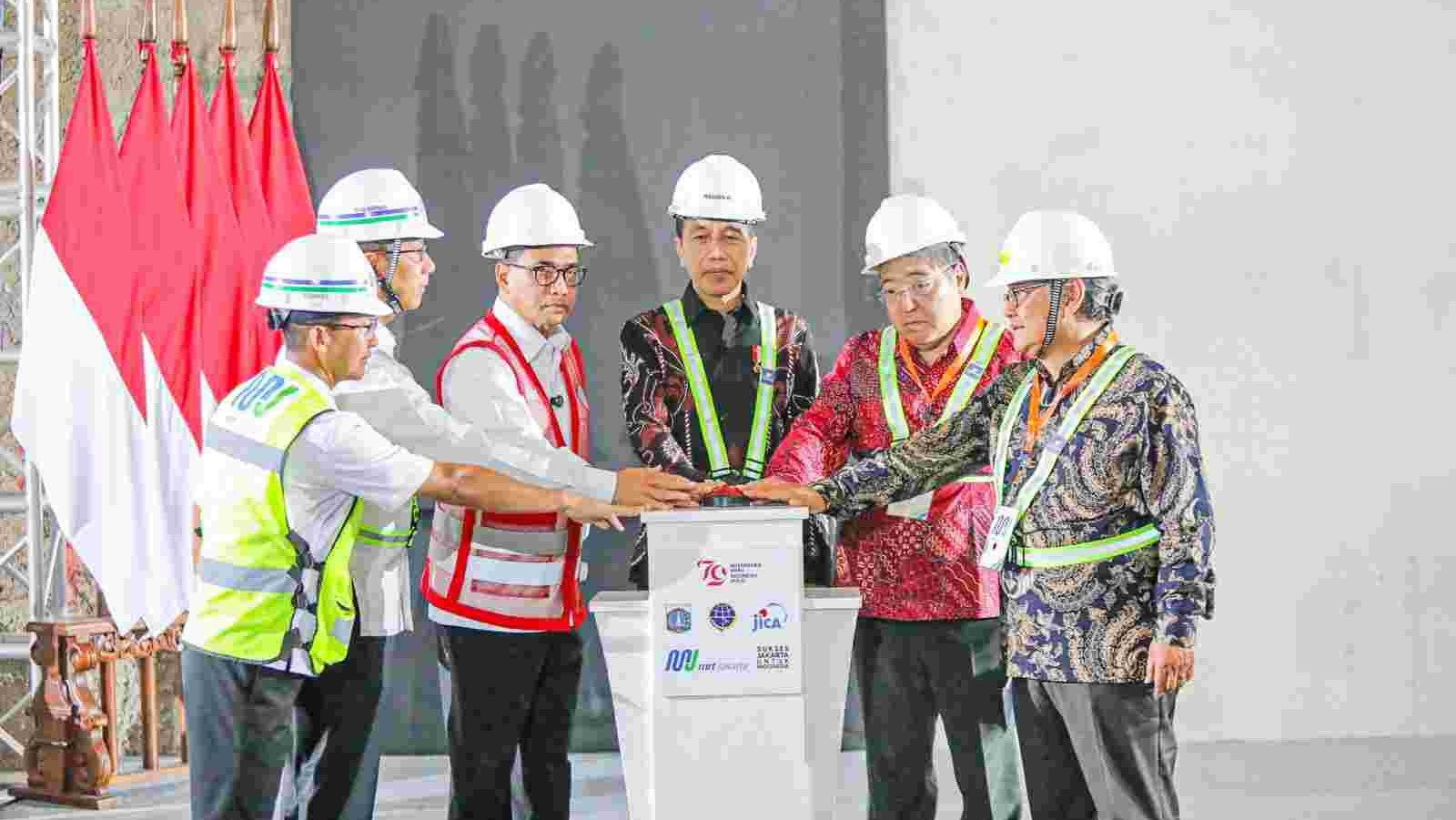 Wujudkan Jakarta Kota Global, Pembangunan MRT Lin Timur-Barat Fase I Tahap I Dimulai